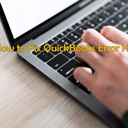 How to solve quick book error H202