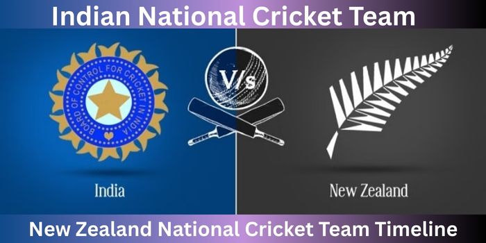 Indian National Cricket Team vs New Zealand National Cricket Team Timeline